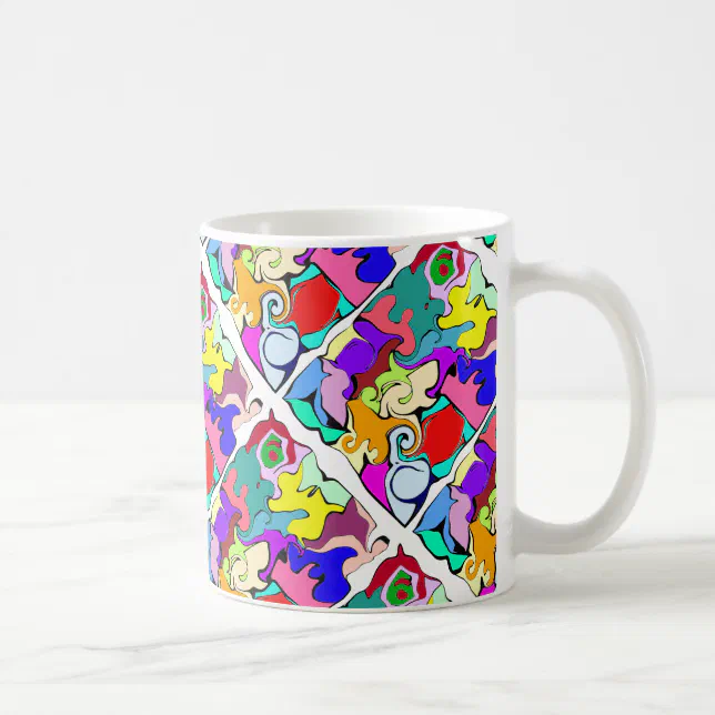 Anti-geometric variation coffee mug