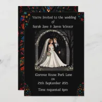 Wedding Personalized Invite Cartoon Image