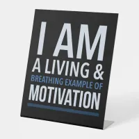 I am a living & breathing example of motivation typography collection