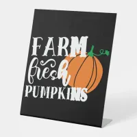 Farm Fresh Pumpkin Pedestal