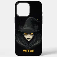 Angry Witch Black iPhone 16 Pro Max Case