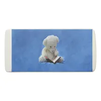 Teddy Bear Time to Read Add Name Wedge Eraser