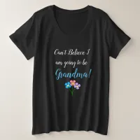 Going to be a Grandma Announcement Shirt