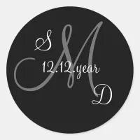 Custom Monogram label