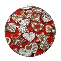 Christmas Gingerbread Cookies Dart Board