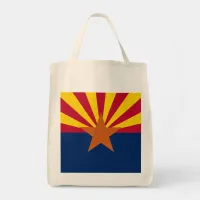 State of Arizona Flag Tote Bag