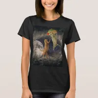 Taco Cats with the Moon & Universe Women's T-Shirt
