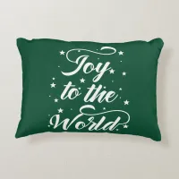 joy to the world Christmas Decorative Pillow