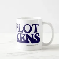 The Plot Thickens Fun Plot Device Mystery Coffee Mug