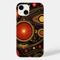 Ancient symbols in vibrant colours Case-Mate iPhone 14 case