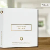 Simple Elegant Branded Presentation Binder