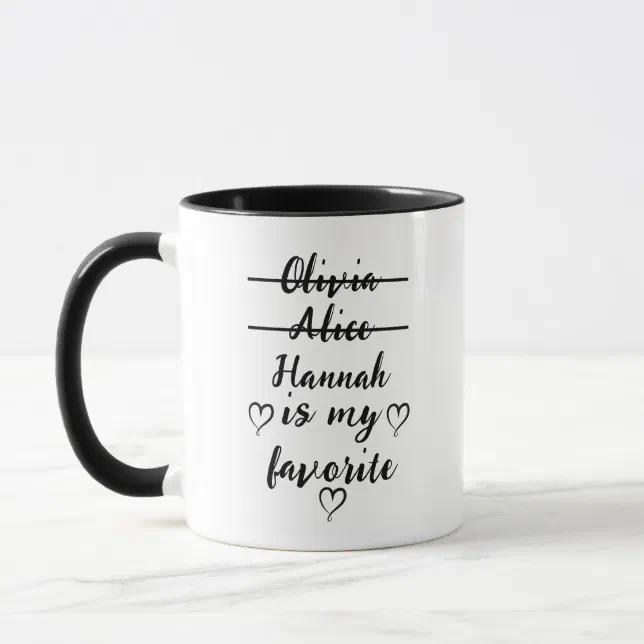 Favorite Child Mug Personalized, Favorite Child