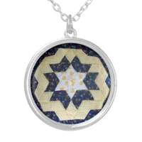 Necklace – Quilted Star Pattern