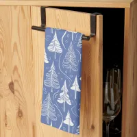 Blue Christmas Pattern#6 ID1009 Kitchen Towel