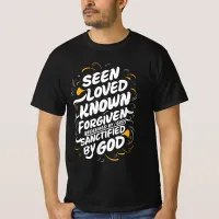 Divine Embrace: A Message of Faith and Redemption T-Shirt