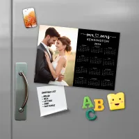 2024 Mr Mrs Newlywed Just Married Photo Calendar