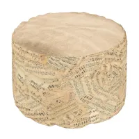 Pieces of Vintage Music ID389 Pouf