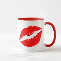 Red Kiss Mug