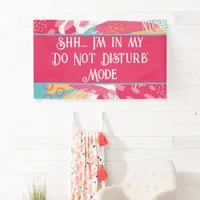 Colorful Abstract - Do Not Disturb Mode Banner