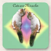 Coaster Set - Cats are Miracles