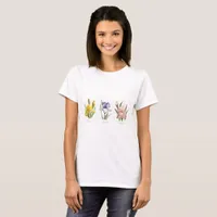 Iris Flower Garden T-Shirt