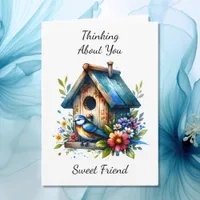 Thinking About You Sweet Friend  Card