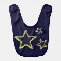 Stellar Gold Baby Bib