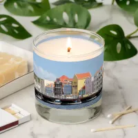 Colorful Houses of Willemstad, Curacao Scented Candle