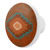 Southwest Canyons Diamond Ceramic Knob