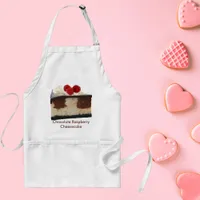 Chocolate Raspberry Cheesecake Adult Apron