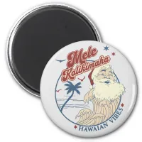 Mele Kalikimaka Merry Christmas Hawaiian Magnet