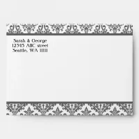 damask envelopes