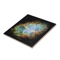 Crab Nebula Ceramic Tile