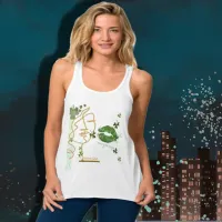 Kiss me Shamrock lips white Tank Top