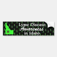 Lyme Disease Awareness in Idaho Bumper Sticker