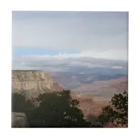 Clouds over Grand Canyon Ceramic Tile