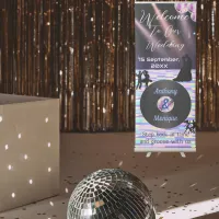 Customizable Disco Wedding Retractable Banner