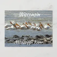 Wisconsin, Mississippi River Memorabilia Postcard