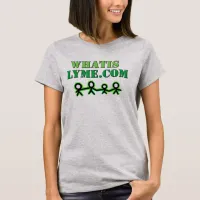 whatislyme.com Logo Lyme Disease Awareness Shirt