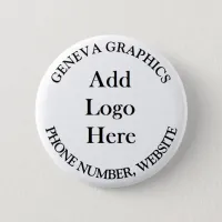 Add Your Logo and Business Information Button
