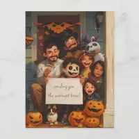 Halloween Boo Postcard