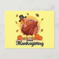 Happy Thanksgiving Postcard