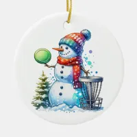 Have the Merriest Christmas by Par | Disc Golf Ceramic Ornament