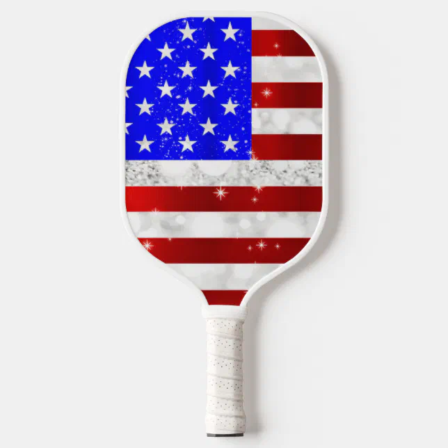 USA flag Pickleball Paddle