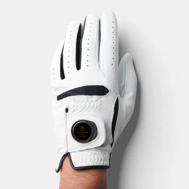 Groom Golfer Golf Bachelor Party - Golfing Luxury Golf Glove