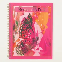 Beautiful Butterfly Spiral Planner