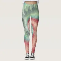 Christmas Colors Yoga Pant Leggins