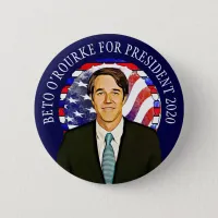 Beto O'Rourke for President 2020 US Election Button