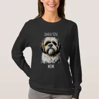  Shih Tzu Mom | Dog Lovers T-Shirt