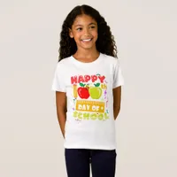 100 Days of School Girls T-Shirt